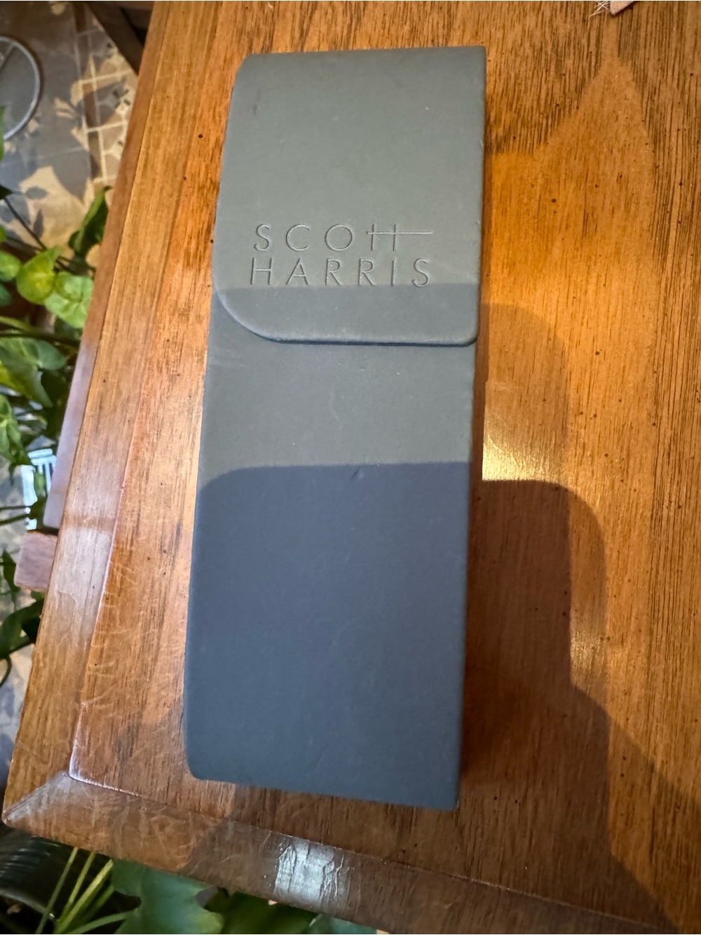 Scott Harris Eyewear Case and Glasses